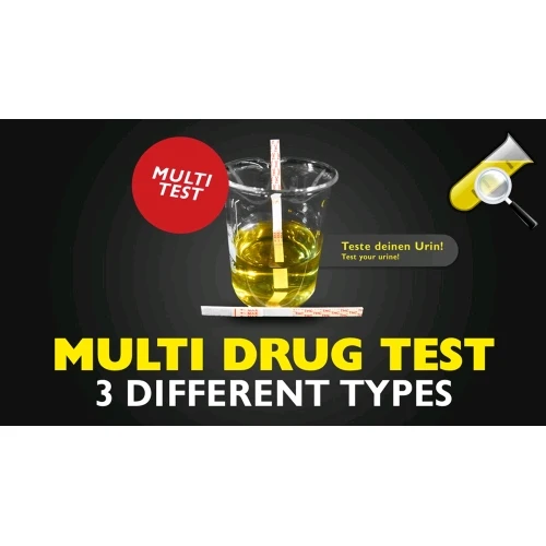 CLEANU - TEST DROGA - MULTI TEST AMP COC THC