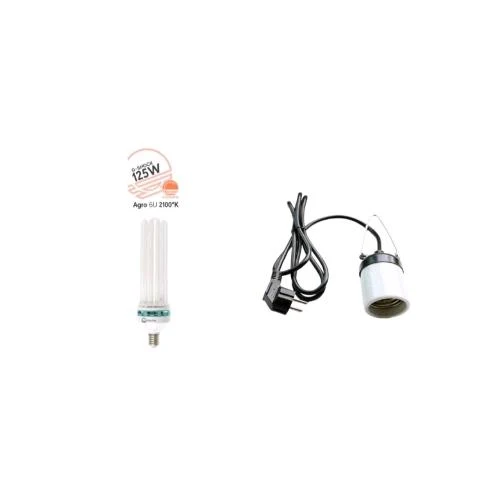 KIT COLTIVAZIONE PEPER 125W CFL AGRO
