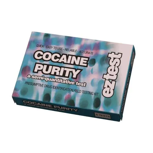 EZ TEST - KIT PUREZZA COCAINA - 5 TEST