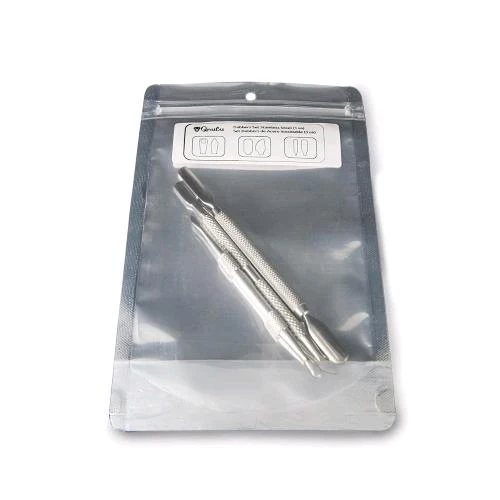 QNUBU - SET DABBER IN ACCIAIO INOSSIDABILE - 3 UNITÀ