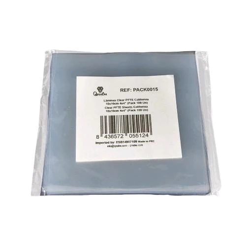 QNUBU - FOGLI PFTE TRASPARENTI - 10X10CM