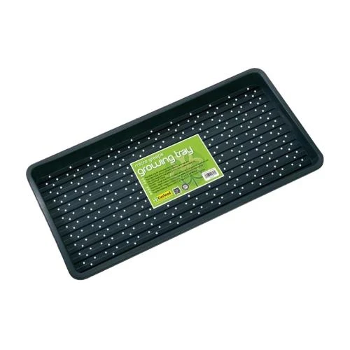 GARLAND - VASSOIO PER COLTIVAZIONE MICROGREENS NERO CON FORI - G213B