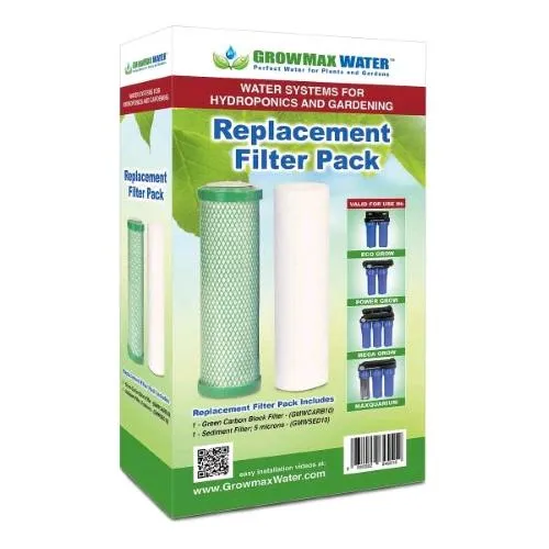 GROWMAX ACQUA - FILTRO DI RICAMBIO - PACK 10"