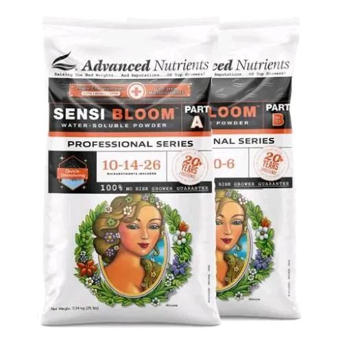 *** FINO AD ESAURIMENTO SCORTE*** ADVANCED NUTRIENTS - SENSI BLOOM A+B SOLUBILE IN ACQUA - 11.3 KG