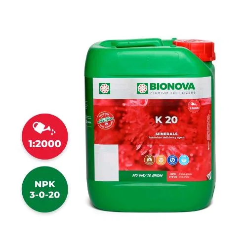 BIONOVA - K 20 - POTASSIO 20% - 5L