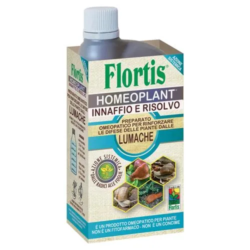FLORTIS HOMEOPLANT - PREPARATO OMEOPATICO CONTRO LE LUMACHE - 750ML