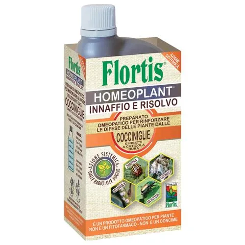 FLORTIS HOMEOPLANT - PREPARATO OMEOPATICO CONTRO LA COCCINELLA - 750ML