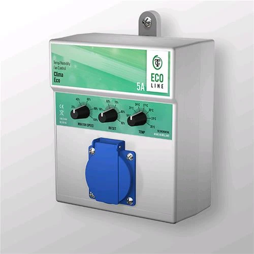 TECHGROW - CLIMA ECO 5A (TEMP-RH) - (SENSORE NON INCLUSO)