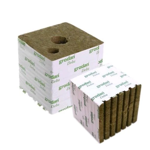 GRODAN - CUBETTI LANA DI ROCCIA 15X15X15 FORO ?4CM