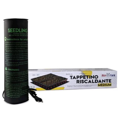 AIRONTEK - TAPPETO RISCALDANTE PER SEMINA MEDIO - 50x50 - 45w