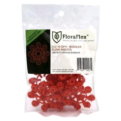 FLORAFLEX - INSERTI DI FLUSSO - 10 GPH (CONFEZIONE DA 12)