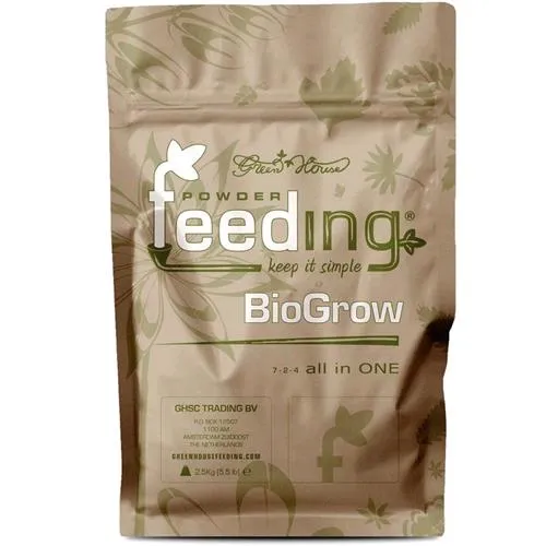 ALIMENTAZIONE IN POLVERE - BIO GROW - 2.5 KG