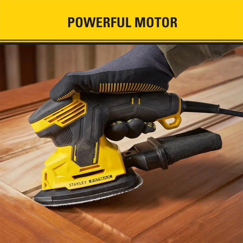 Stanley SFMEW210S-QS Fatmax Levigatrice orbitale a delta 210 W