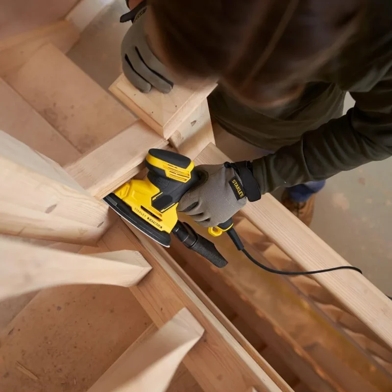 Stanley SFMEW210S-QS Fatmax Levigatrice orbitale a delta 210 W