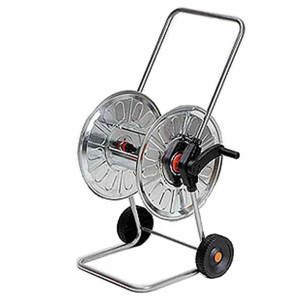 🚿 Avvolgitubo a carrello in metallo