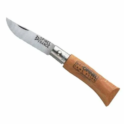 Opinel Virobloc lama in acciaio al carbonio nichelato