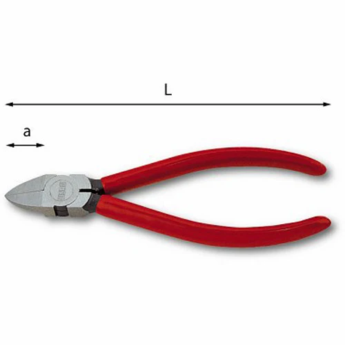 Usag 186 C - Tronchesi a tagliente raso diagonale per materiali plastici