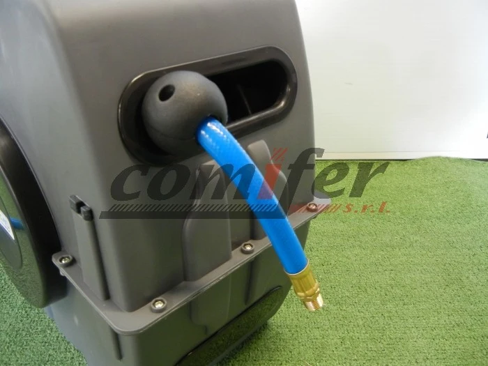 Avvolgitubo aria automatico 15 metri + 1,5 metri Ribimex PRDATR15