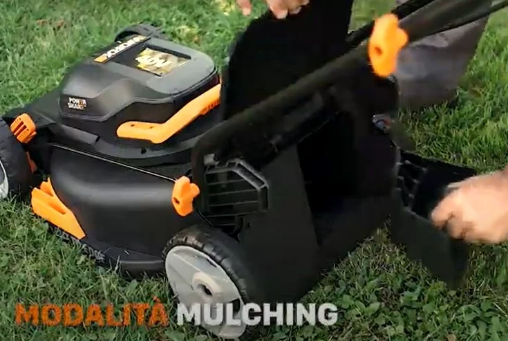 Worx 50040313 tappo / inserto mulching per pacciamatura compatibile con WG743E