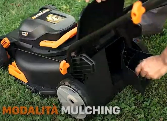 Worx 50040313 tappo / inserto mulching per pacciamatura compatibile con WG743E