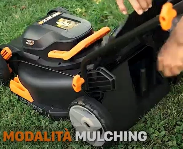 Worx 50040313 tappo / inserto mulching per pacciamatura compatibile con WG743E