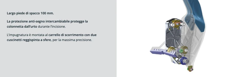 Sigma 4BU - Tagliapiastrelle incisione a trazione, taglio fino a 70 cm