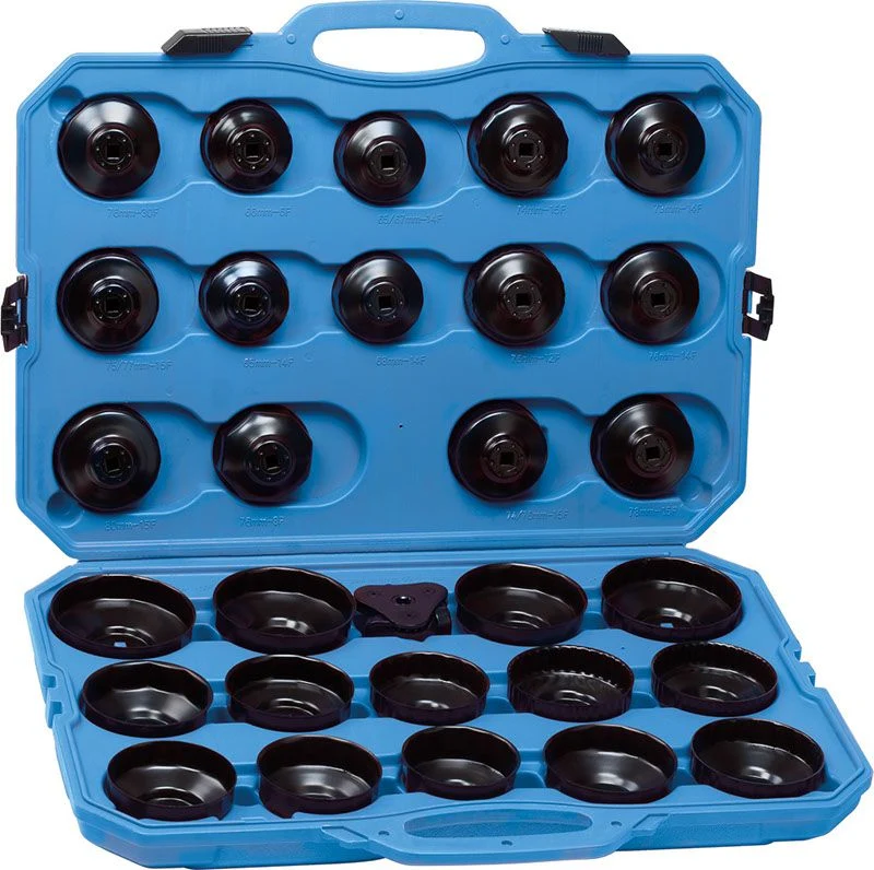 Fervi 0018/30 - Set 28 pz chiavi per filtri olio