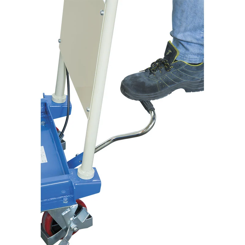 Fervi 0467 - Carrello sollevatore regolabile in altezza