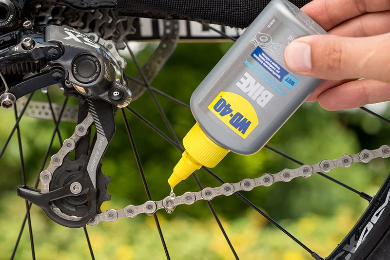 WD-40 Bike Lubrificante catena per condizioni umide