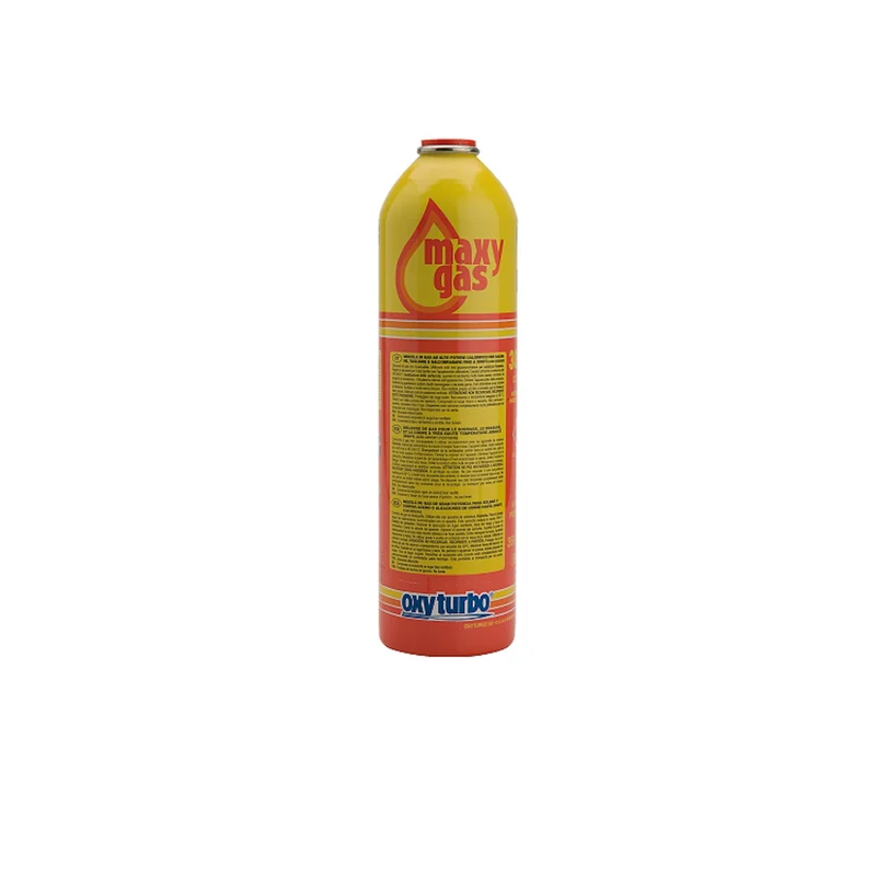 Oxyturbo Maxy Gas 350g cartuccia gas con valvola 7/16 cod. 483200 per Kit Turboset