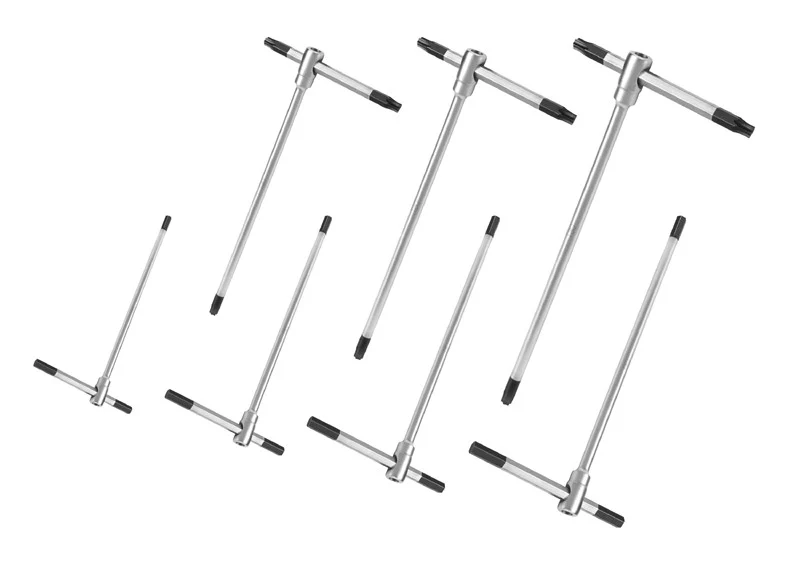 Fervi 0405 - Set chiavi torx maschio a “t”