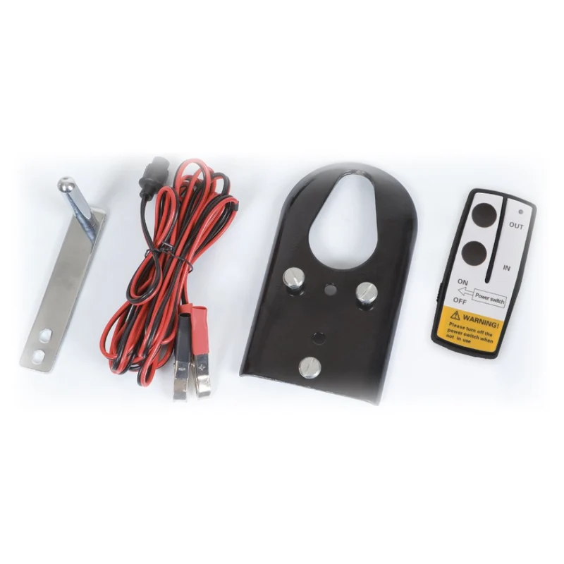 Verricello 12V radiocomandato Ribimex PE12V/T1 - ideale per auto e barca