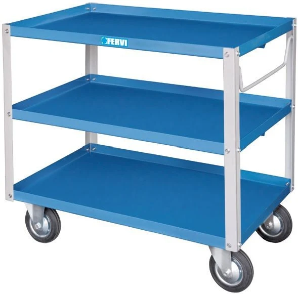 Fervi C750 - Carrello a 3 vasche