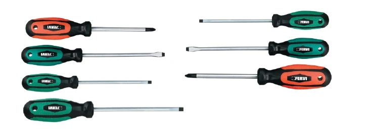 Fervi 0880/307 - Serie cacciaviti 7 pz