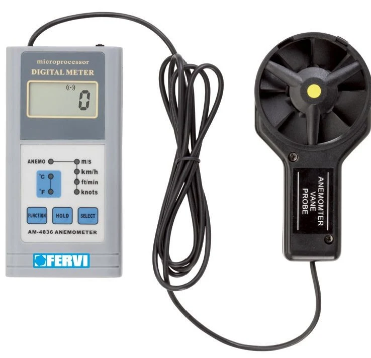 Fervi A005 - Anemometro digitale