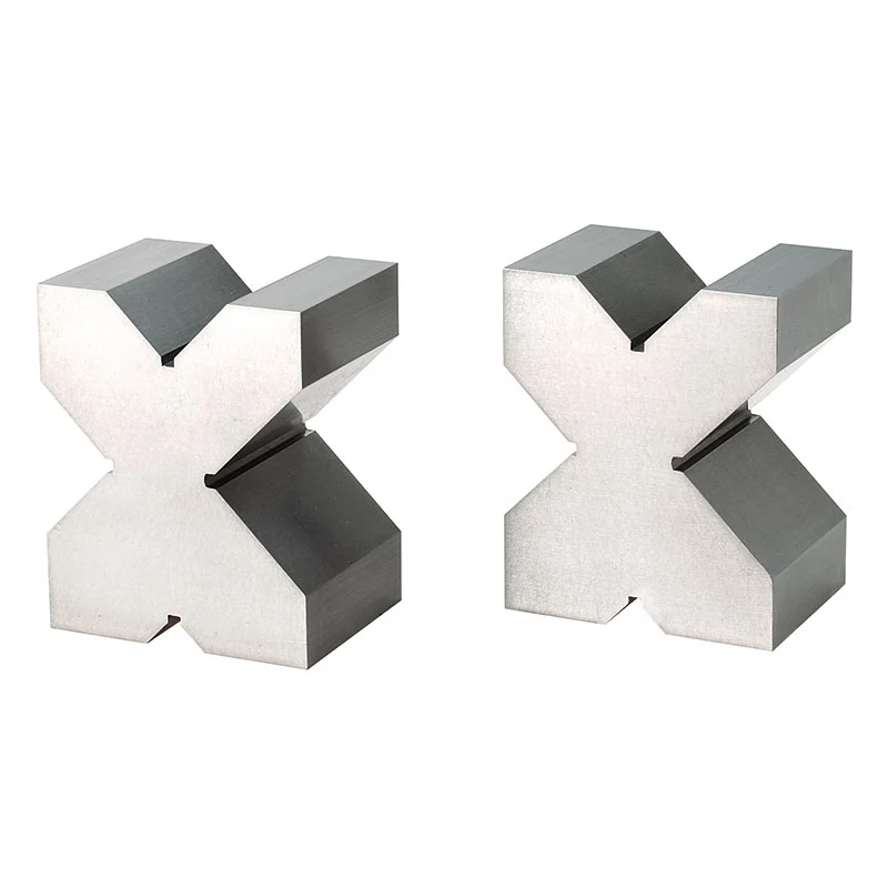 Fervi P201/1 - Coppia prismi rettificati (100x80x60 mm)