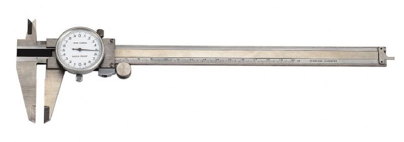 Fervi C006/300 - Calibro con comparatore inox