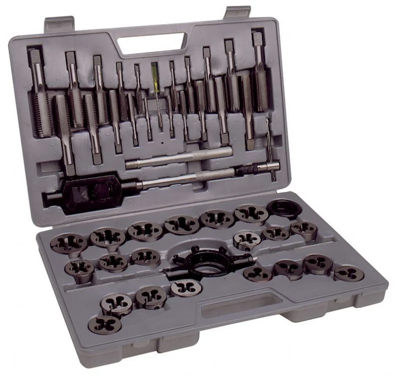Fervi M100 - Set maschi e filiere in acciaio al tungsteno