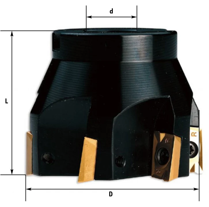 Fervi F302/080 - Fresa a inserto