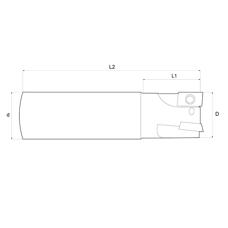 Fervi F402/25L - Fresa per spallamenti