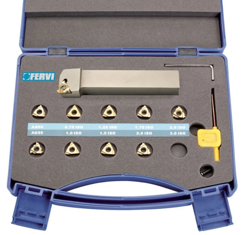 Fervi KISER25 - Kit filettatura per esterno