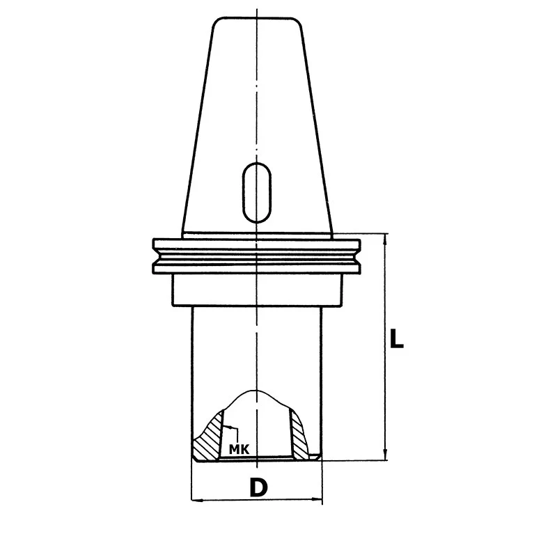 Fervi 1/4D40 - Mandrino porta punte