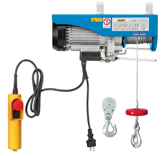 Fervi 0600 - Paranco elettrico 200/400KG