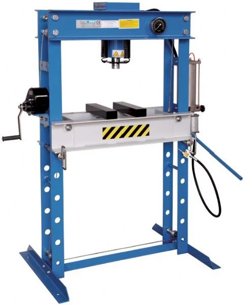 Fervi P001/45 - Pressa idraulica manuale e pneumatica
