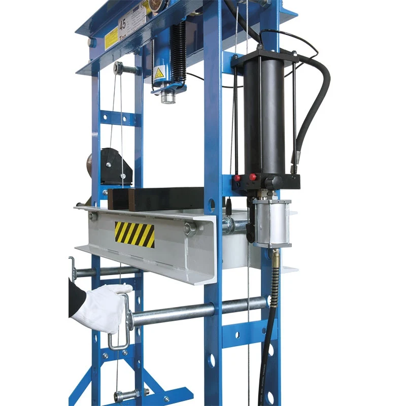 Fervi P001/45 - Pressa idraulica manuale e pneumatica