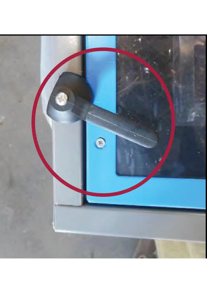 Fervi 0580 - Sabbiatrice da banco portatile per sabbiatura + pistola e guanti