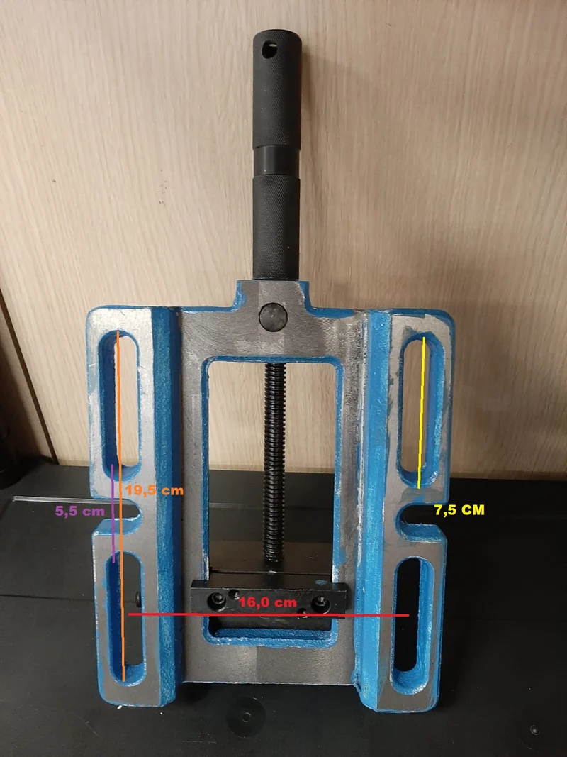 Fervi M001/150 - Morsa trapano