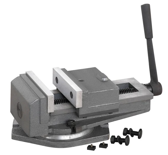 Fervi M024/200 - Morsa a macchina con base girevole 360°