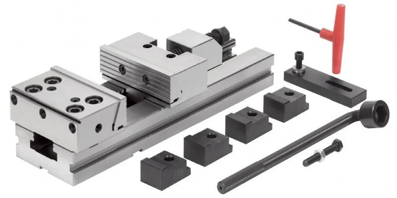 Fervi M028/150/300 - Morsa di precisione in acciaio