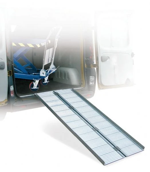 Fervi 0649/1800 - Rampe in alluminio per auto con OMAGGIO